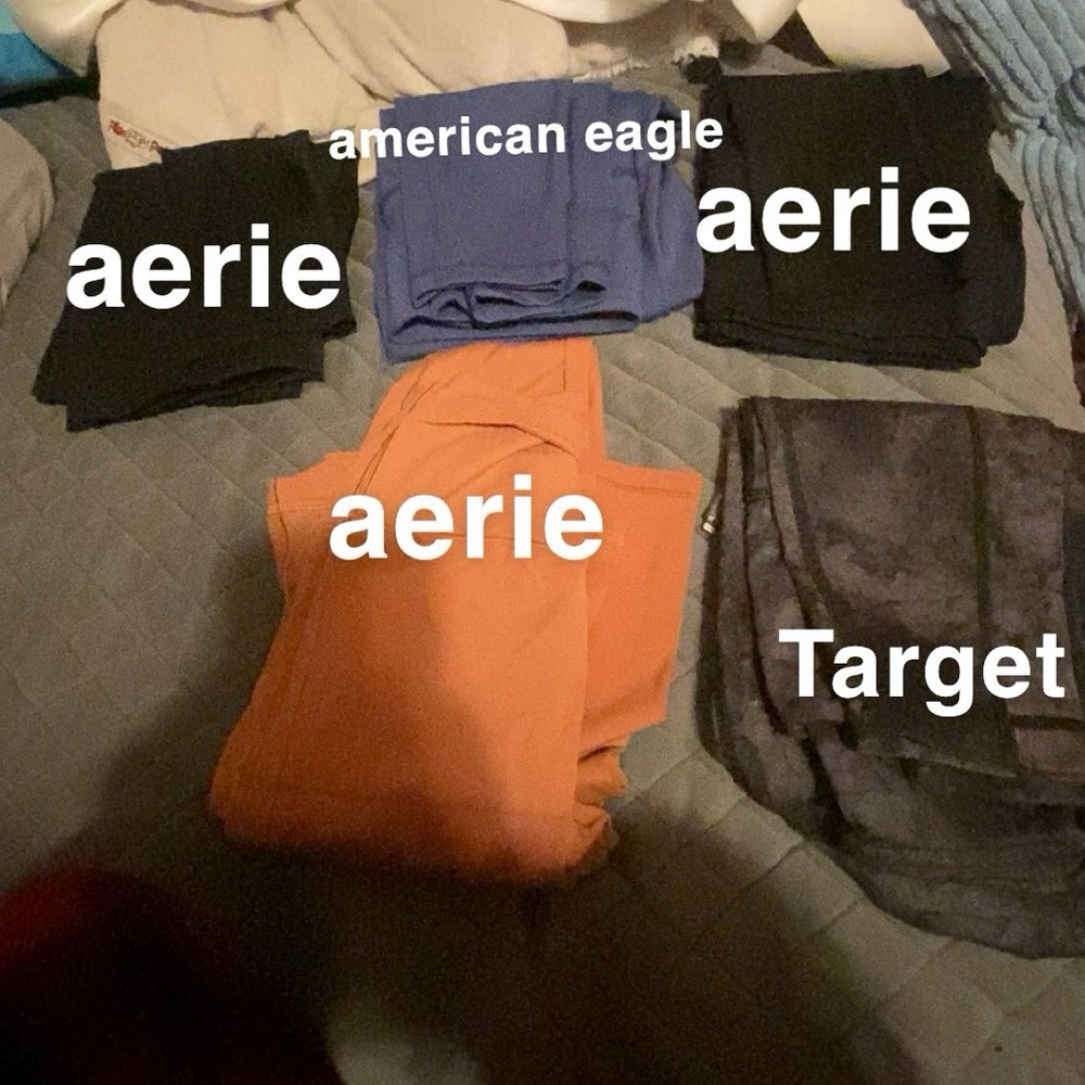 5 pack name brand leggings